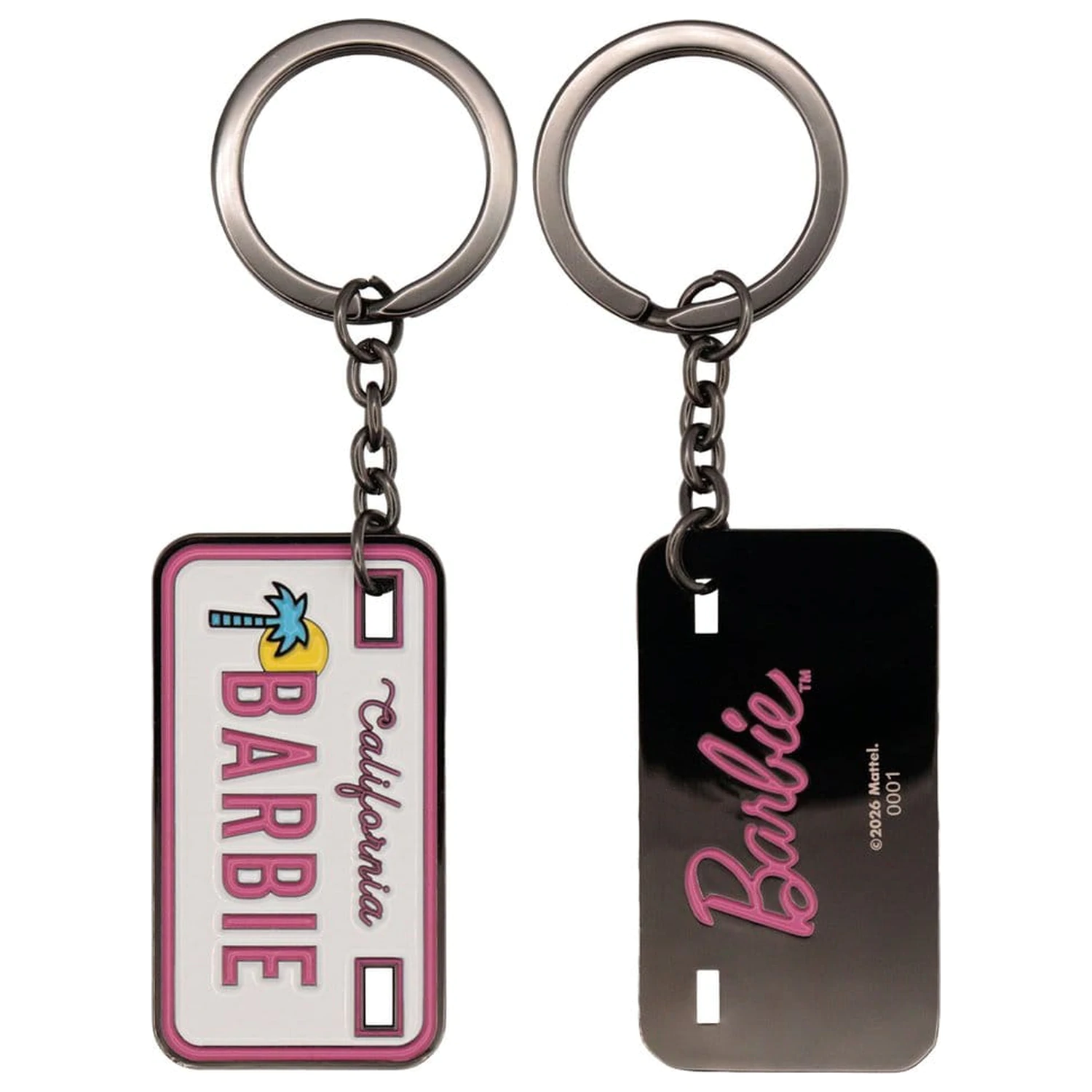 Barbie License Plate Keyring Limited Edition poza produsului