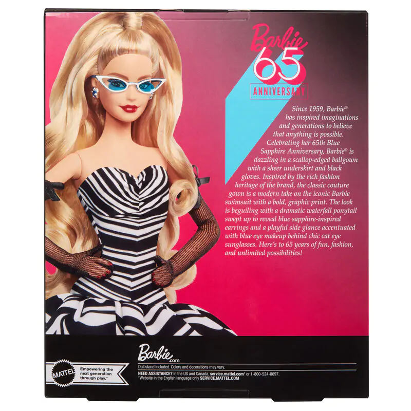 Barbie Signature 65th Anniversary Gala Dress păpușă poza produsului