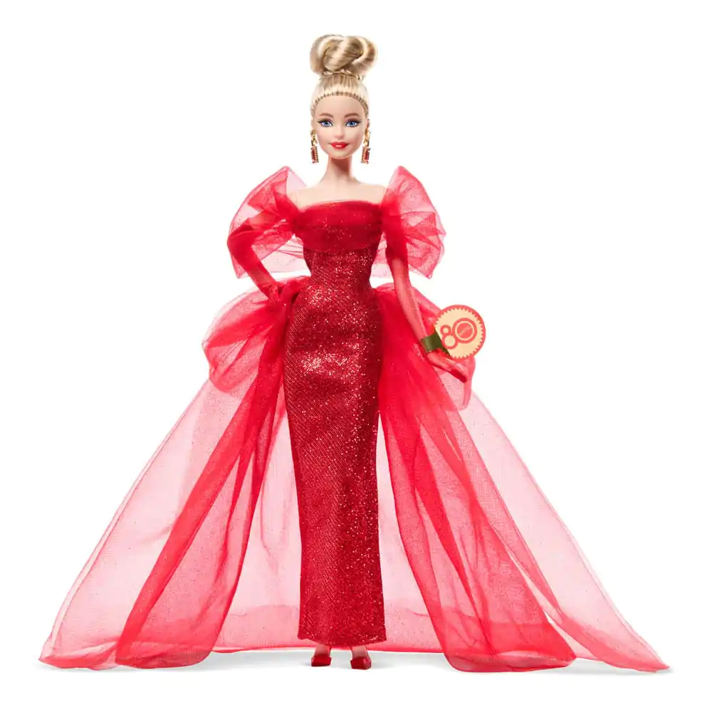 Barbie Signature Doll 80th Anniversary Blonde Papusa poza produsului