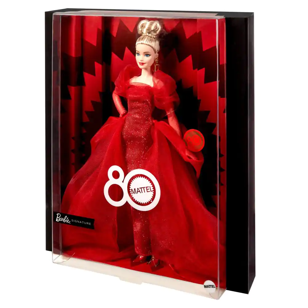 Barbie Signature Doll 80th Anniversary Blonde Papusa poza produsului