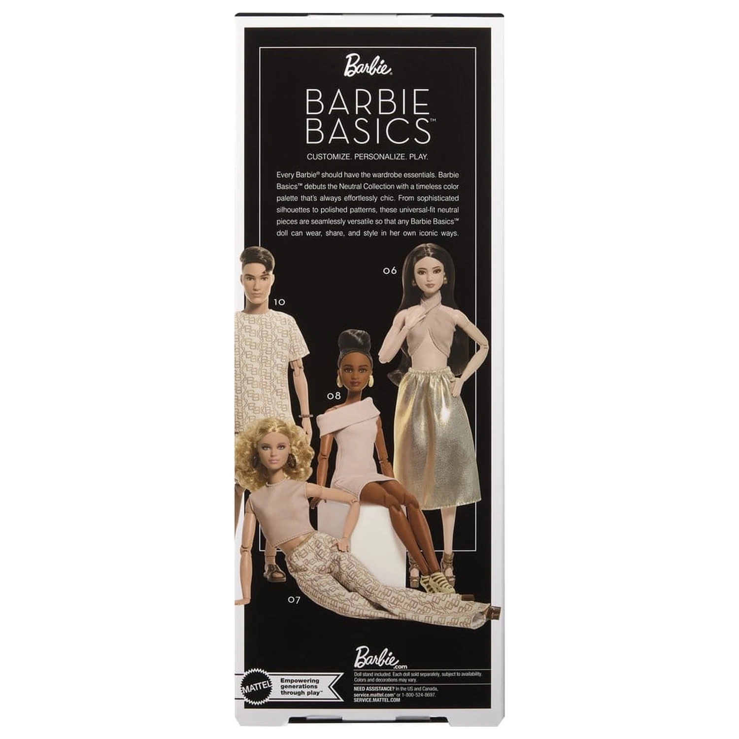 Barbie Signature Păpușă Barbie Basics: Model 08 poza produsului