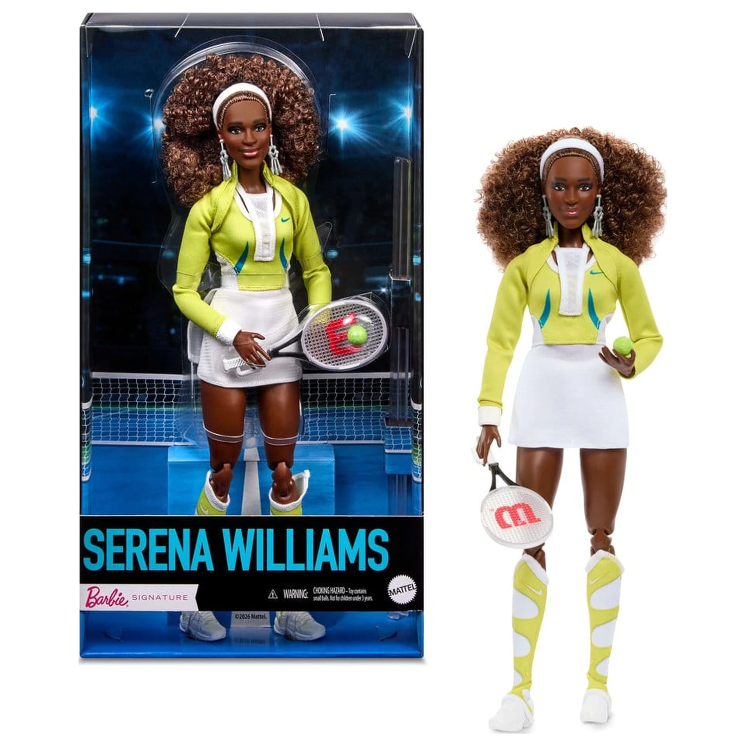 Pusa Barbie Signature Serena Williams poza produsului