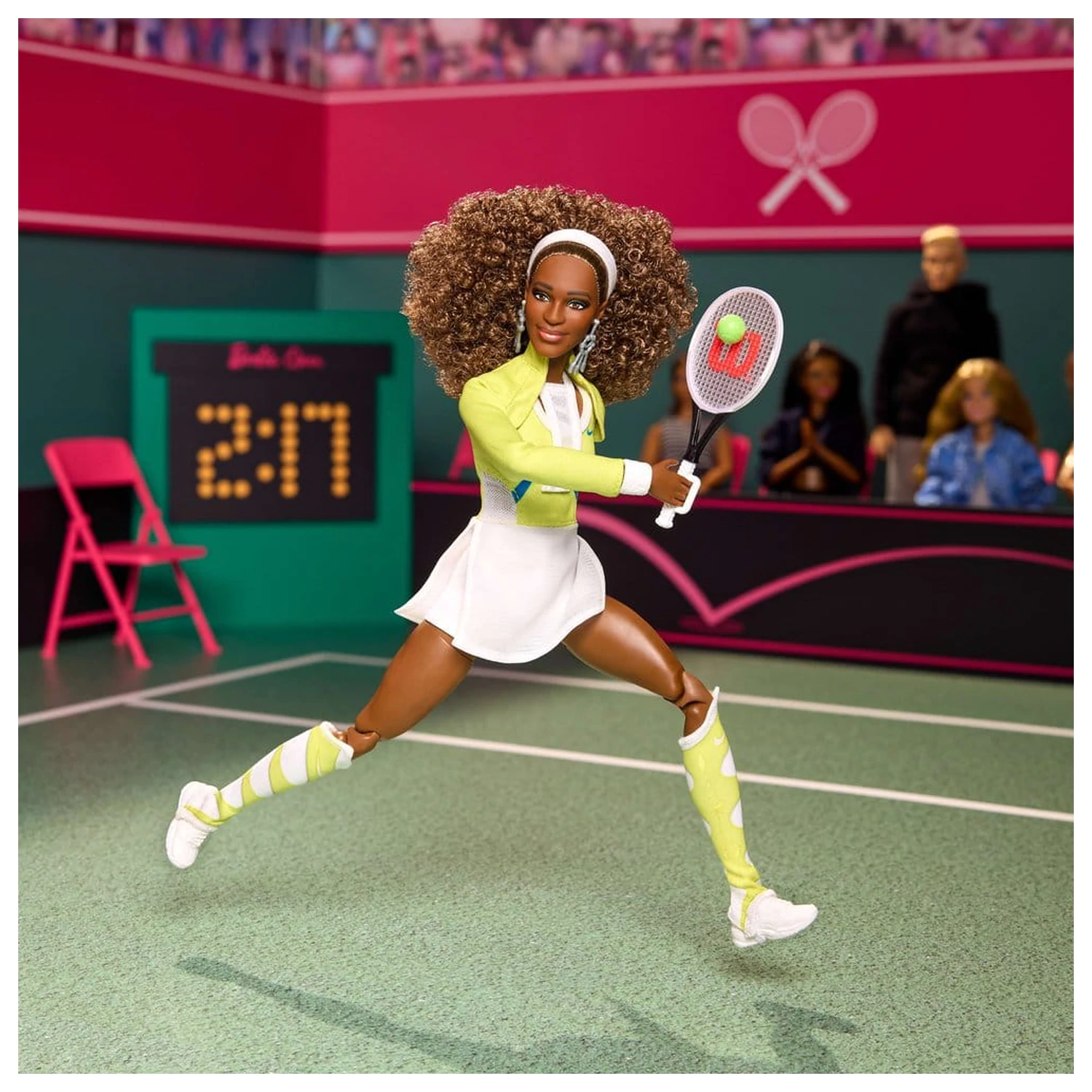 Pusa Barbie Signature Serena Williams poza produsului