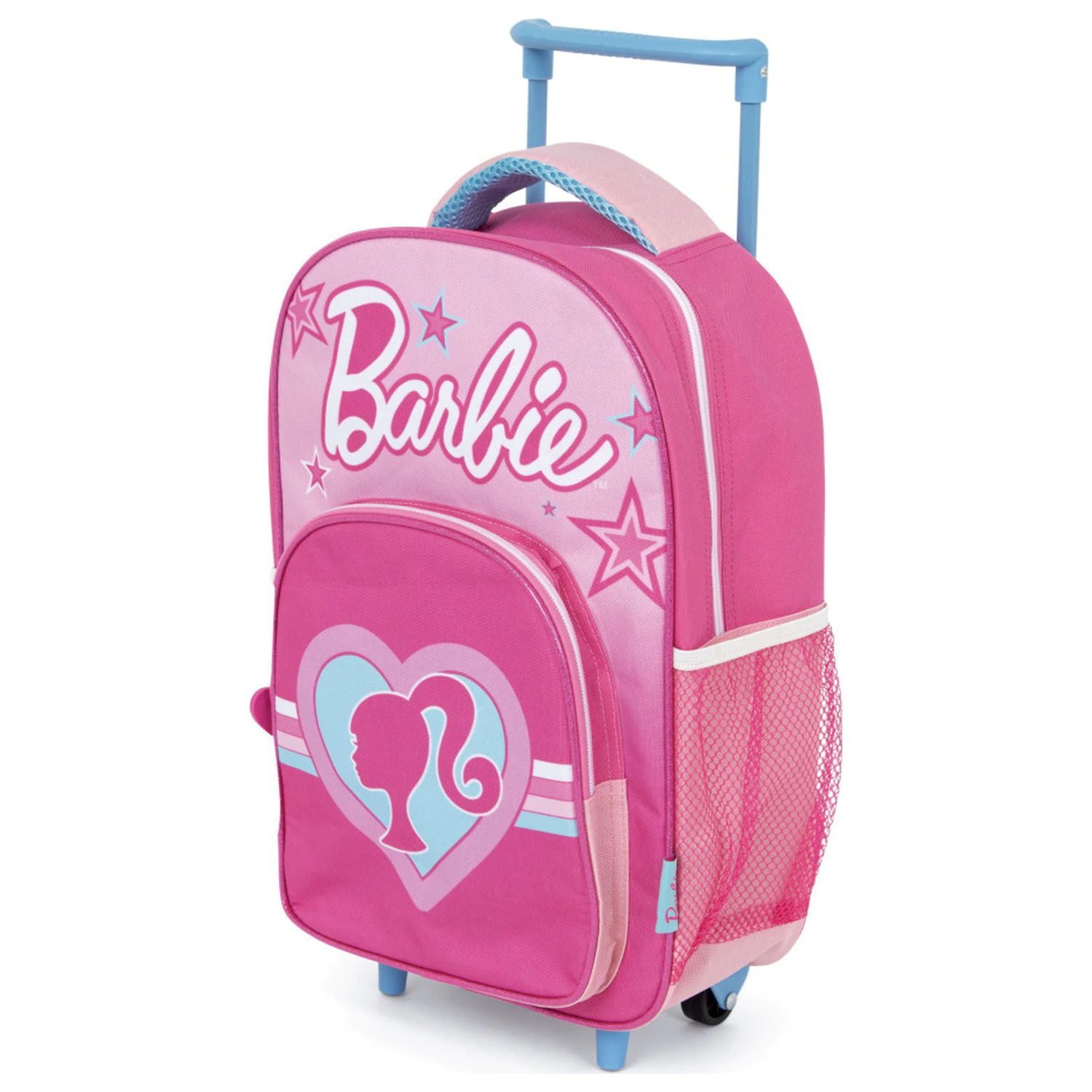 Rucsac gradinita Barbie Star rolling, geanta 36 cm poza produsului