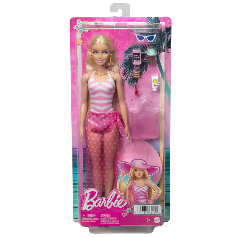 Barbie Beach Day papusa poza produsului