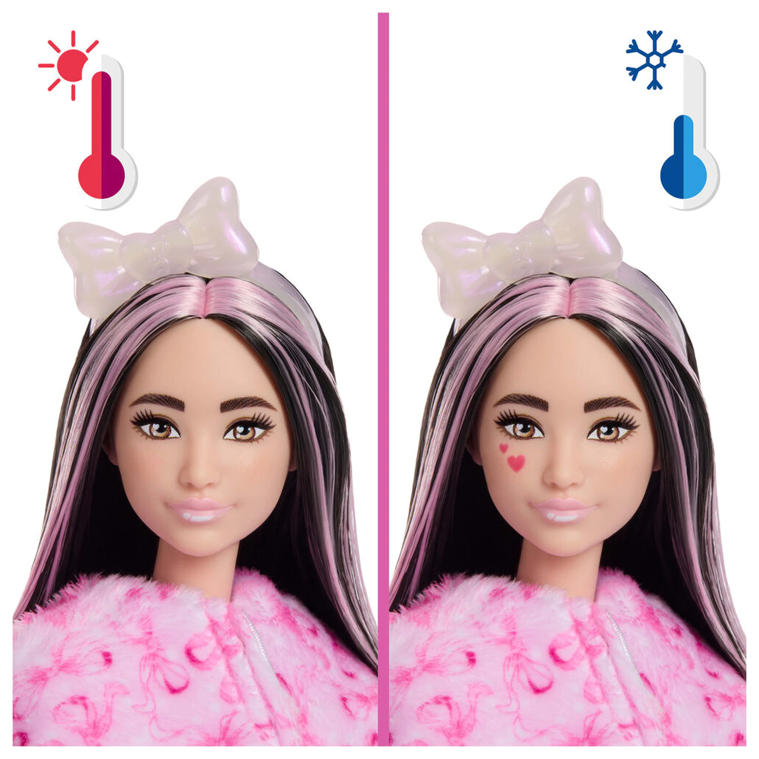 Papusa Barbie Sweet Ties Cutie Reveal Pink Sheep poza produsului
