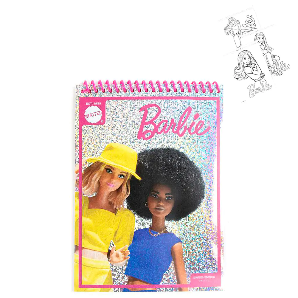 Set de papetarie de colorat Barbie poza produsului