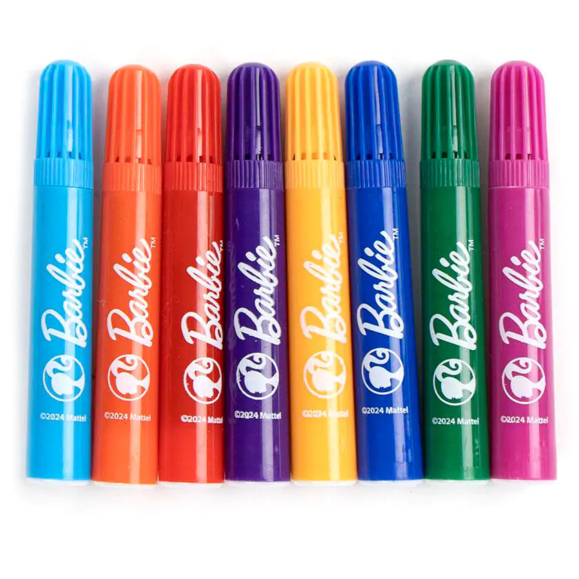 Set de papetarie de colorat Barbie poza produsului