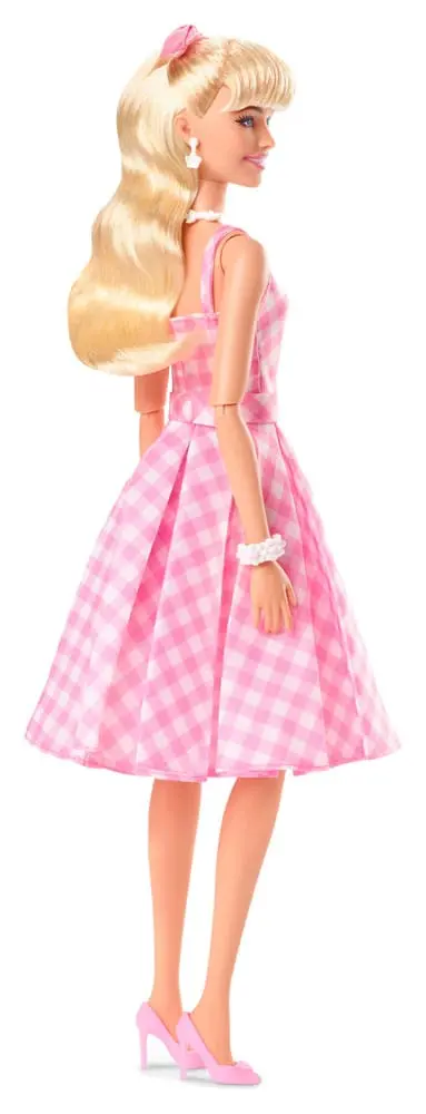 Barbie The Movie Păpușă Barbie in Rochie Gingham Roz [AMBALAJ DETERIORAT] poza produsului