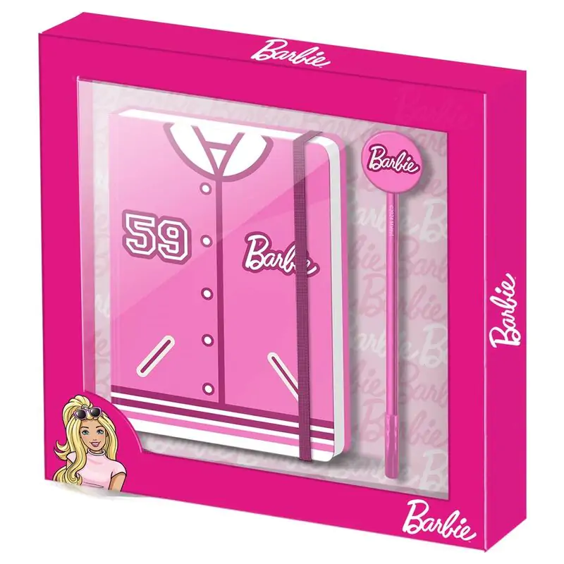 Barbie Varsity agendă + set pix poza produsului