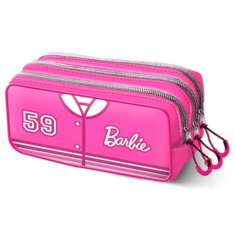 Barbie Varsity etui triplu pentru creioane poza produsului