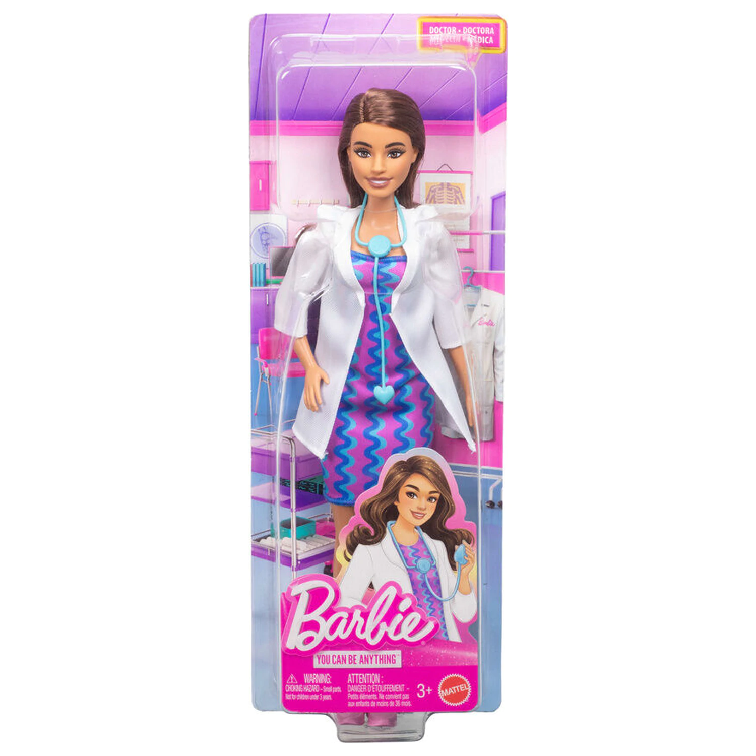 Papusa Barbie You Can Be a Doctor poza produsului