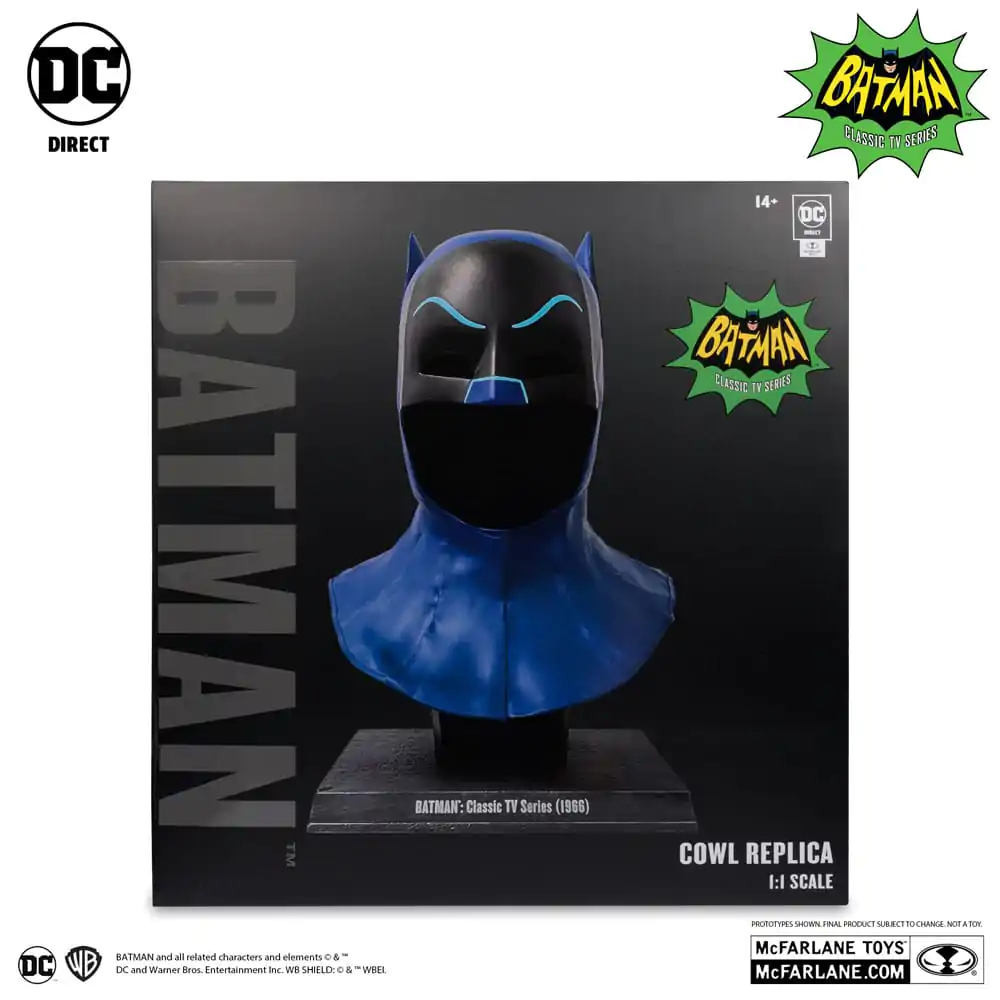 Batman 1966 DC Direct Replică 1/1 Batman Cagulă 53 cm poza produsului