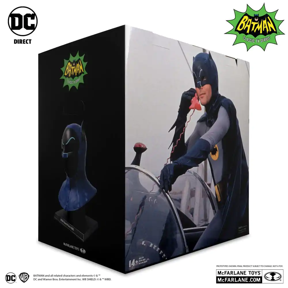 Batman 1966 DC Direct Replică 1/1 Batman Cagulă 53 cm poza produsului