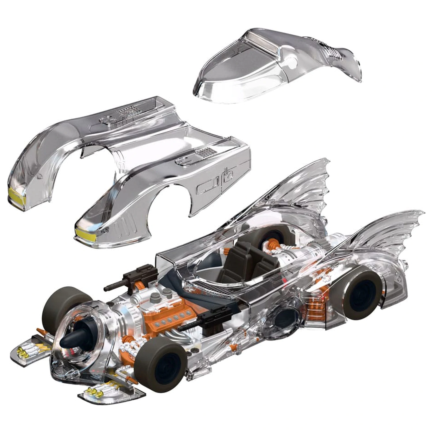 Batman 1989 Super Cyborg Vehicle Batmobile 1989 (Transparent) 35 cm poza produsului