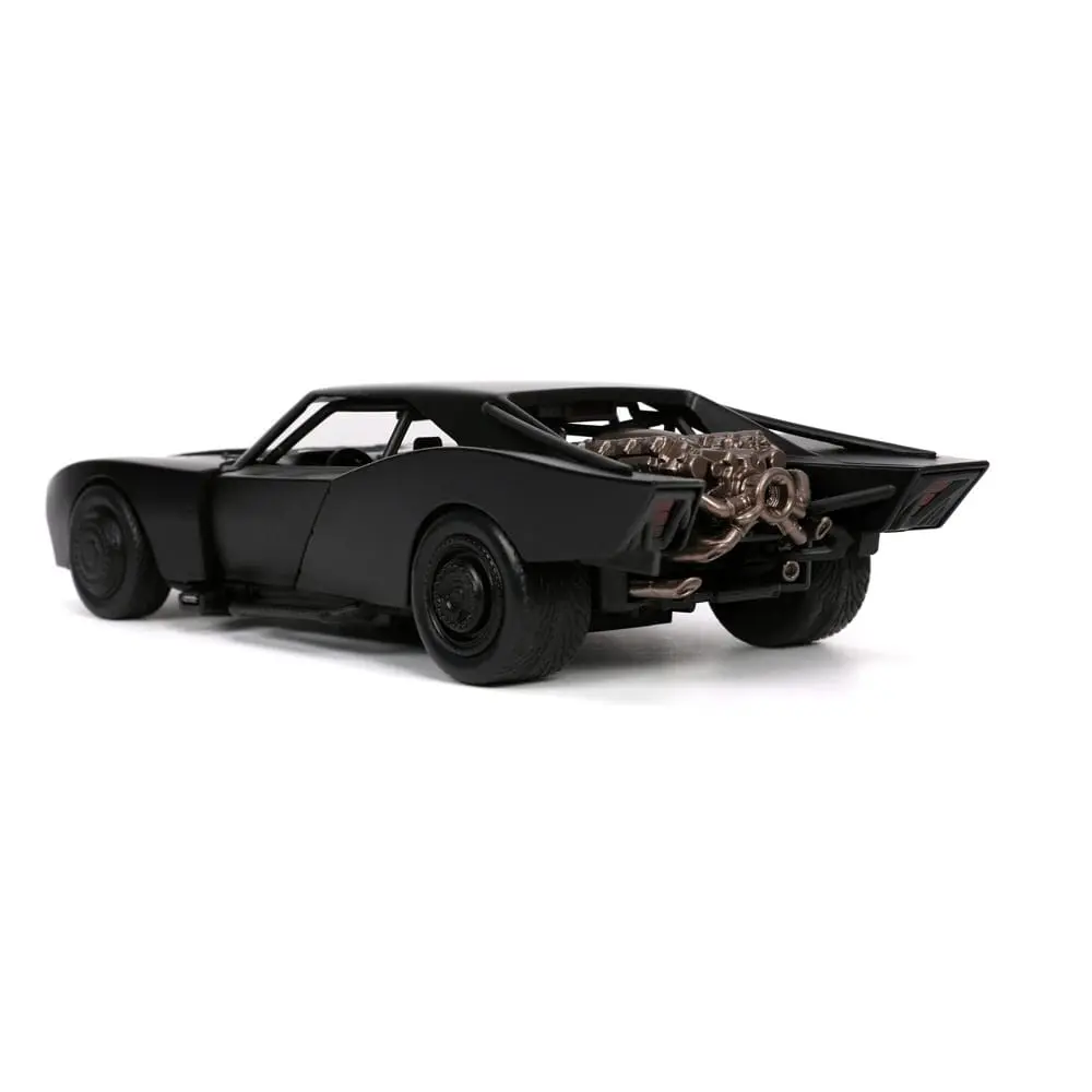 Batman 2022 Hollywood Rides Model Diecast 1/24 2022 Batmobile cu Figurina poza produsului