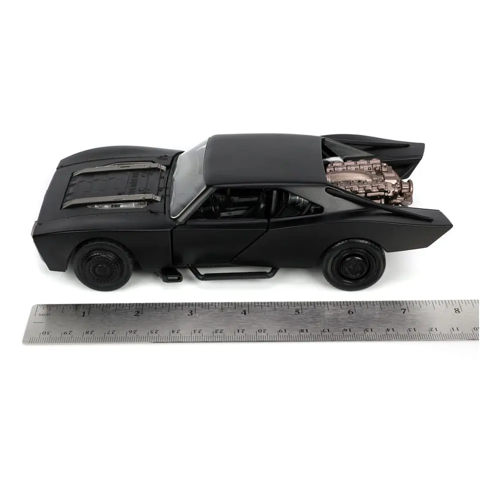 Batman 2022 Hollywood Rides Model Diecast 1/24 2022 Batmobile cu Figurina poza produsului