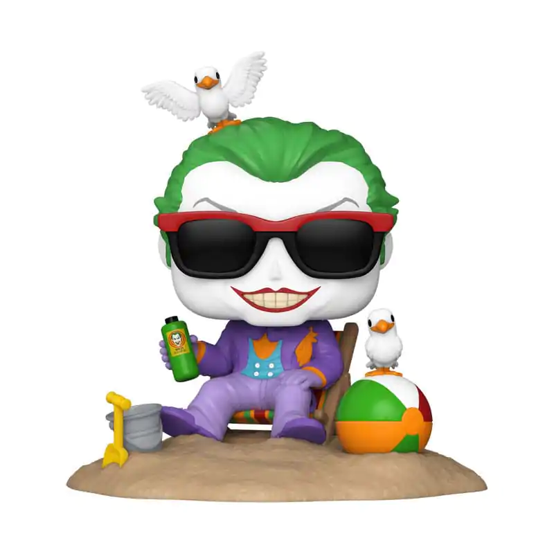 Batman 85th Anniversary Funko POP! figurină de vinil Deluxe The Joker (Beach) 9 cm poza produsului