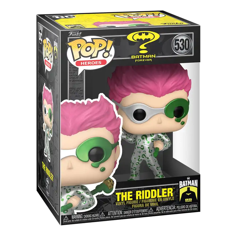 Figurină Vinyl Funko POP! Movies Batman 85th Anniversary The Riddler(MT) 9 cm poza produsului