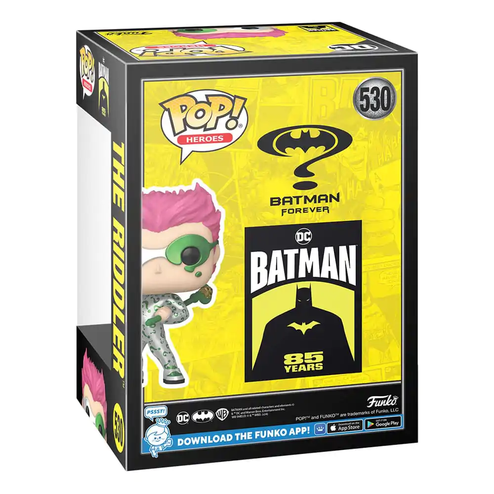 Figurină Vinyl Funko POP! Movies Batman 85th Anniversary The Riddler(MT) 9 cm poza produsului