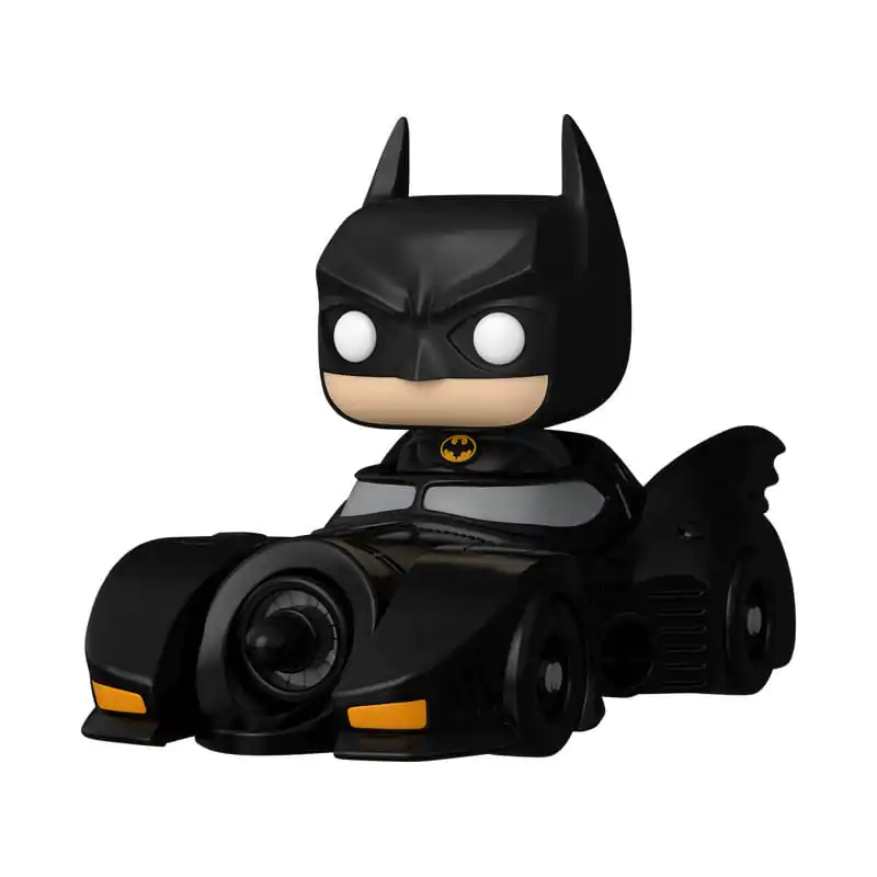 Batman 85th Anniversary Funko POP! Rides Deluxe Vinil Batman cu Batmobi 9 cm poza produsului