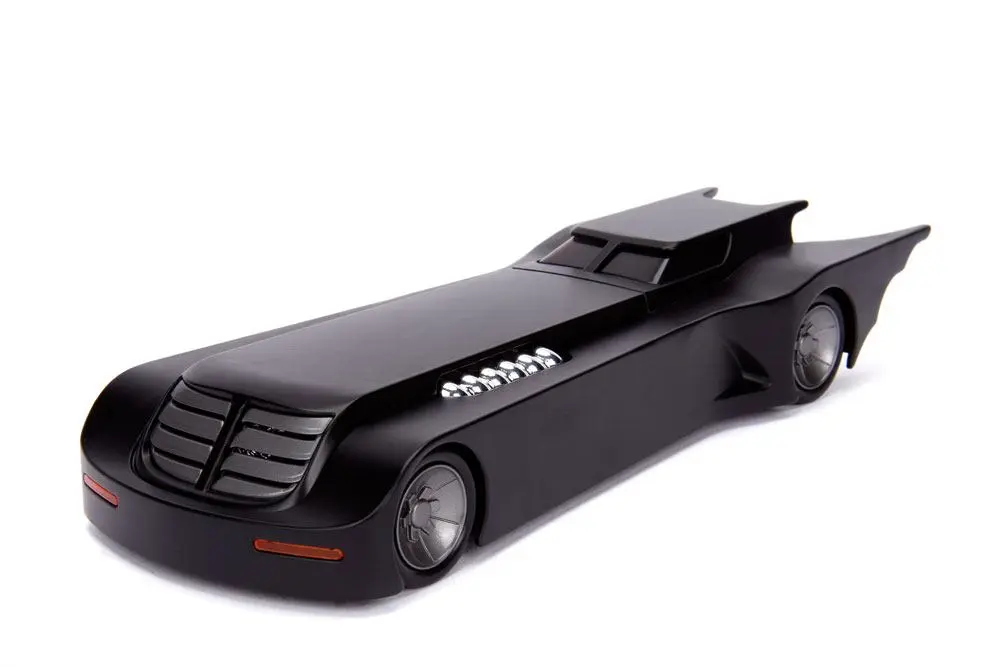Batman Animated Series Metals Diecast model 1/24 Batmobile with figure poza produsului