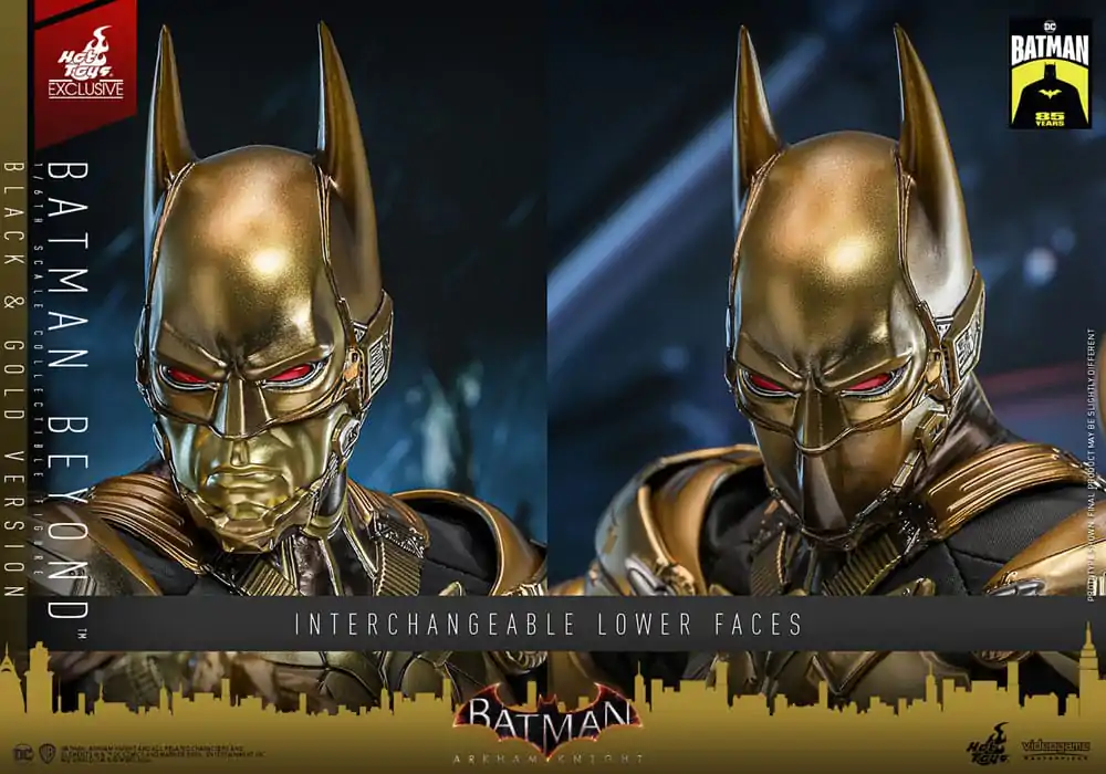 Batman: Arkham Knight Figurina de Acțiune Masterpiece Videogame 1/6 Batman Beyond (Black & Gold Version) 32 cm poza produsului