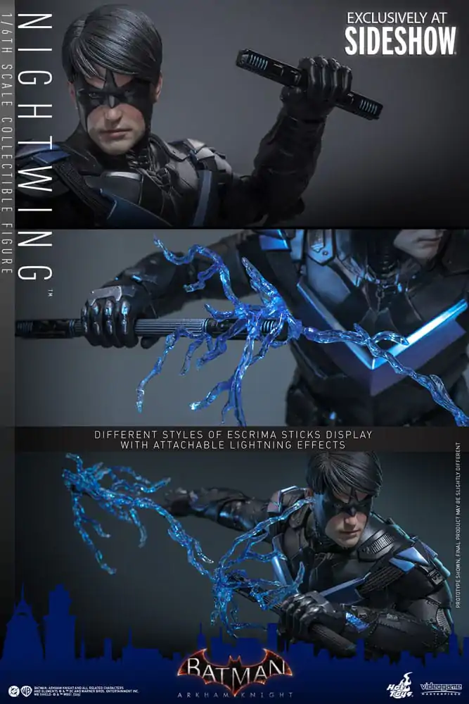 Batman Arkham Knight Videogame Masterpiece figurina de actiune 1/6 Nightwing 30 cm poza produsului