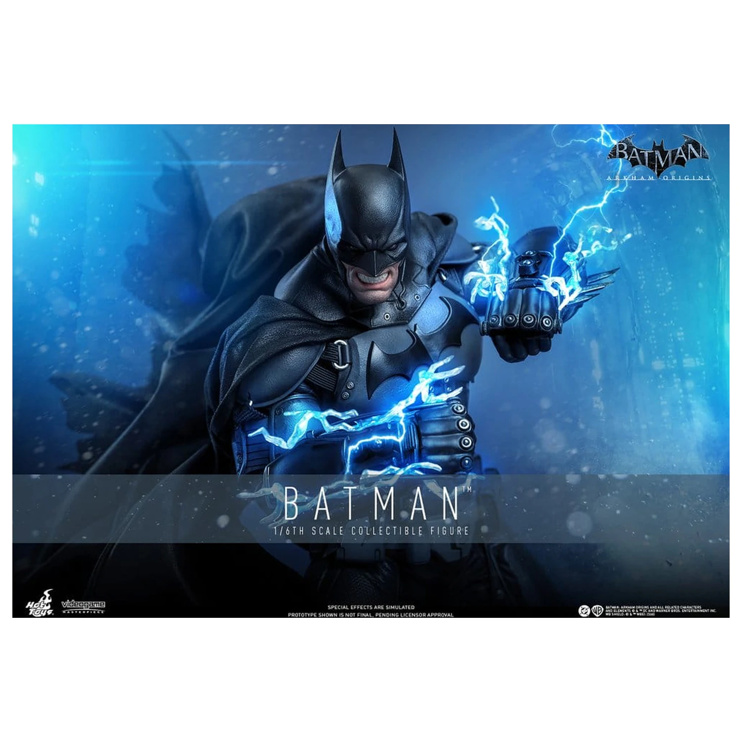 Batman Arkham Origins Videogame Masterpiece Figurina de Actiune 1/6 Batman 33 cm poza produsului
