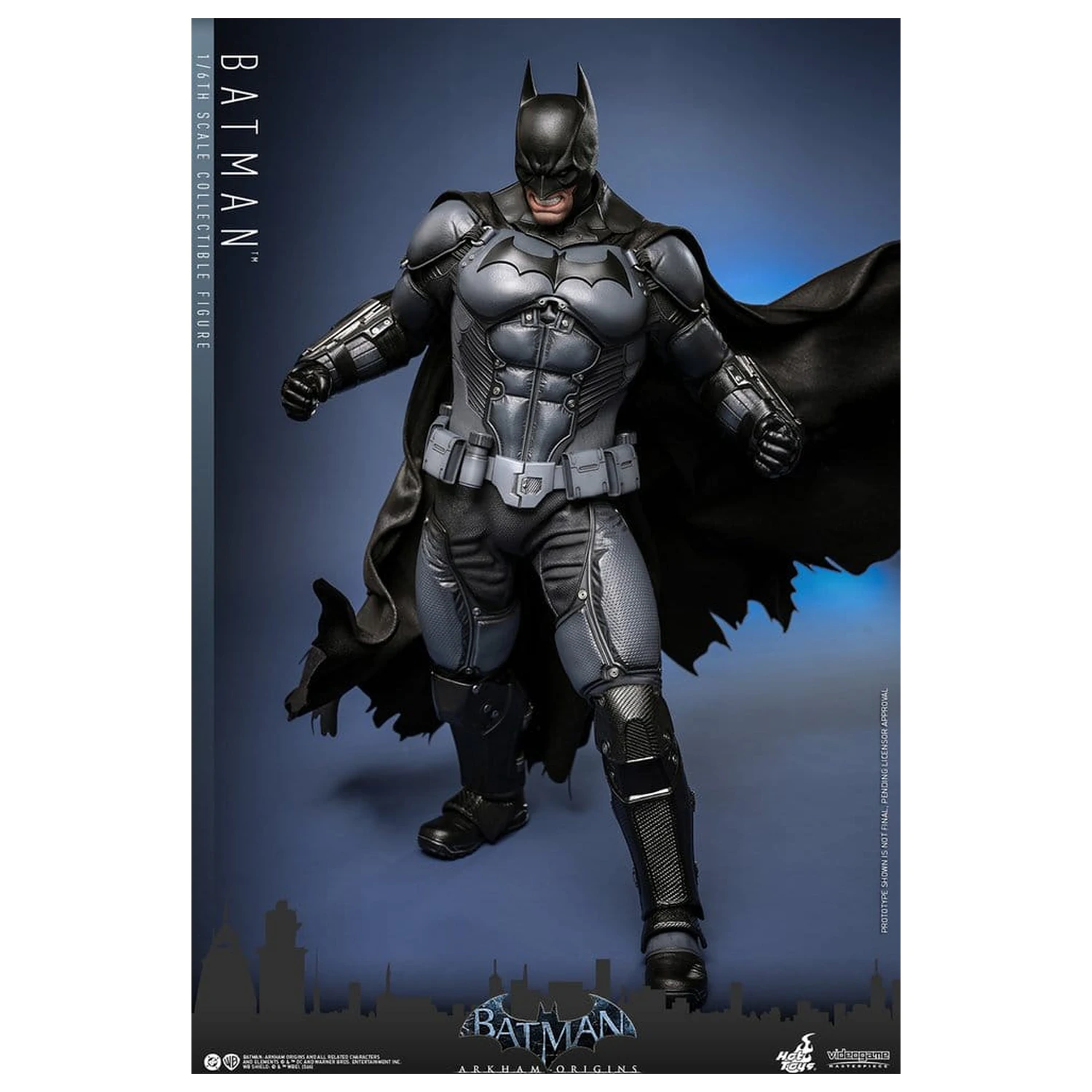 Batman Arkham Origins Videogame Masterpiece Figurina de Actiune 1/6 Batman 33 cm poza produsului