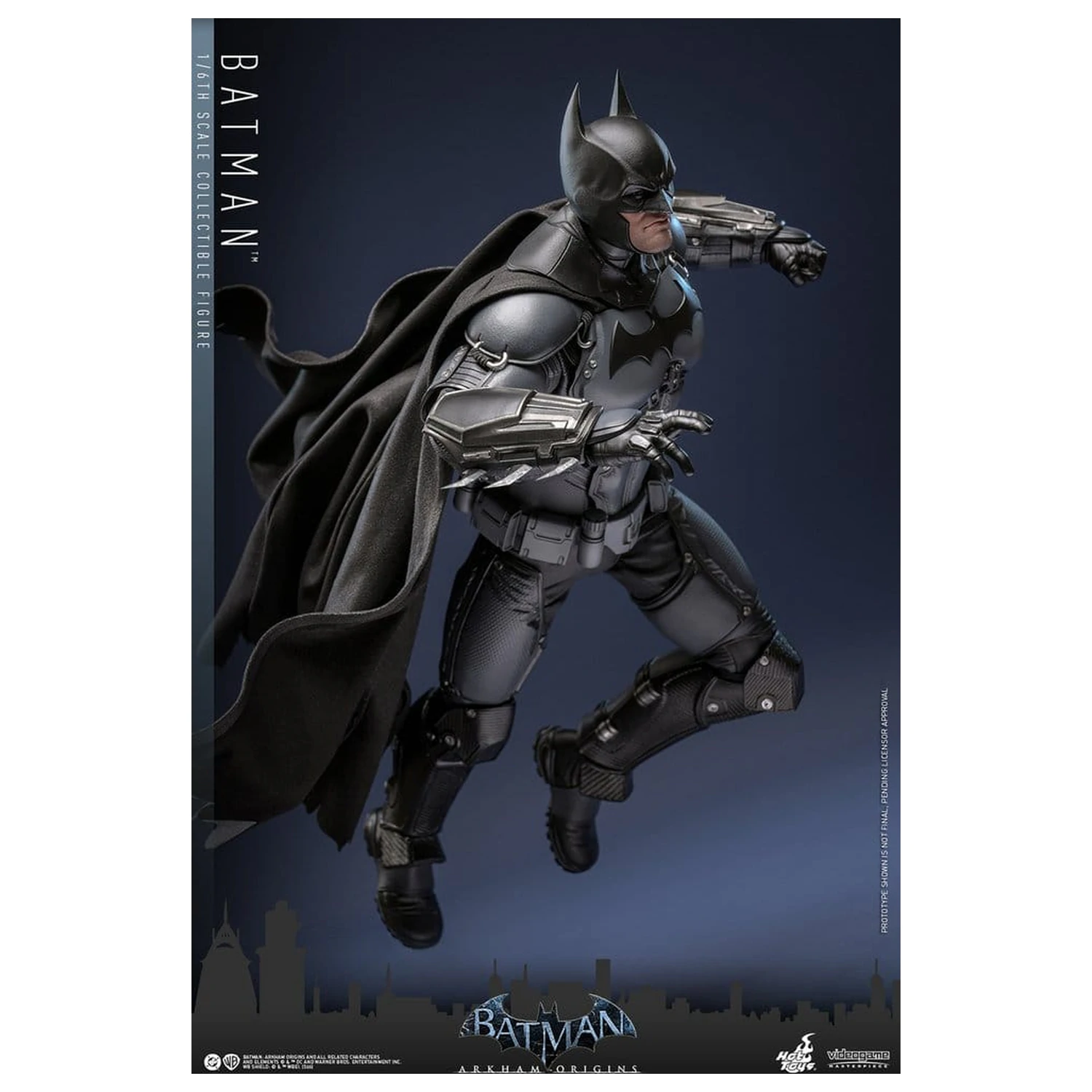 Batman Arkham Origins Videogame Masterpiece Figurina de Actiune 1/6 Batman 33 cm poza produsului