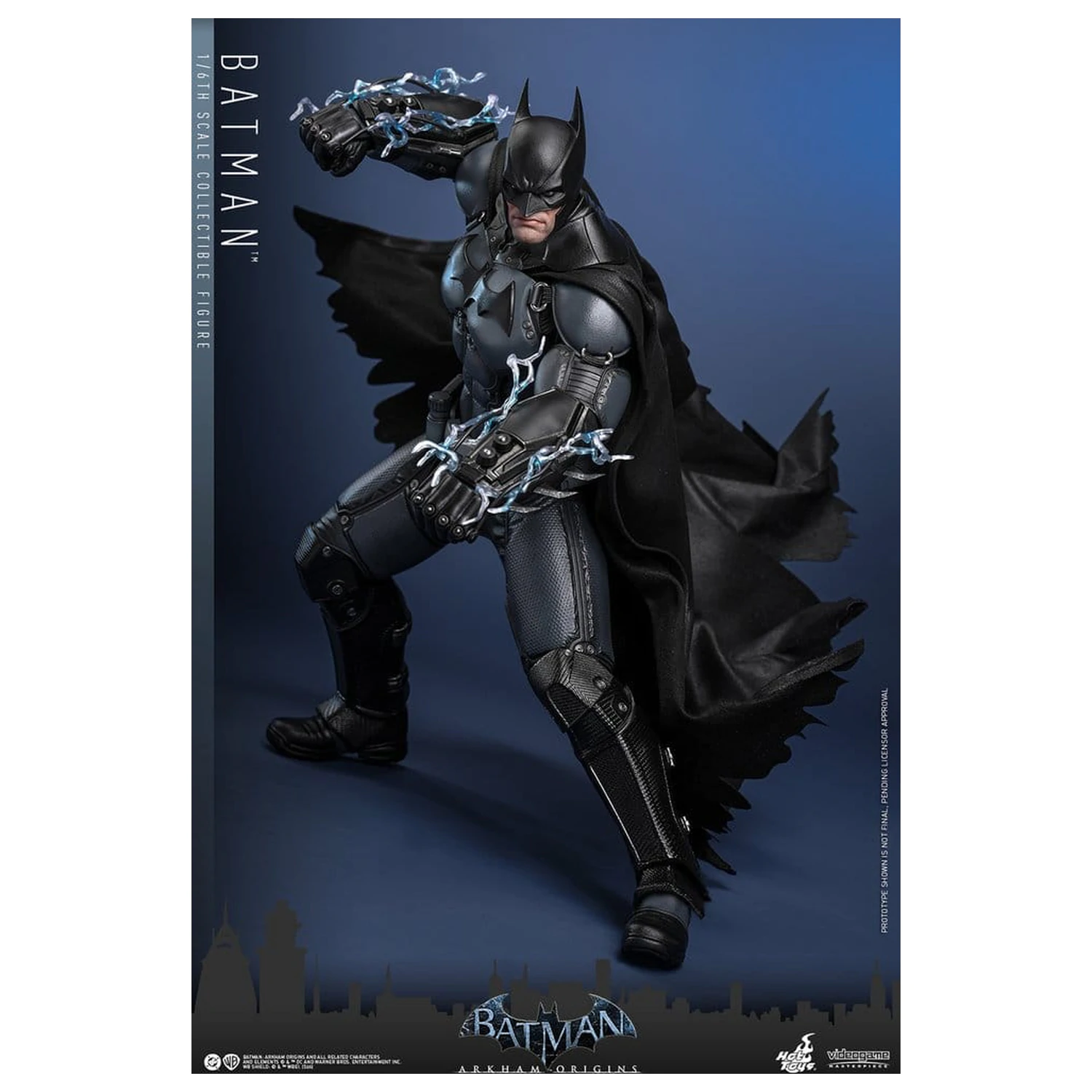 Batman Arkham Origins Videogame Masterpiece Figurina de Actiune 1/6 Batman 33 cm poza produsului
