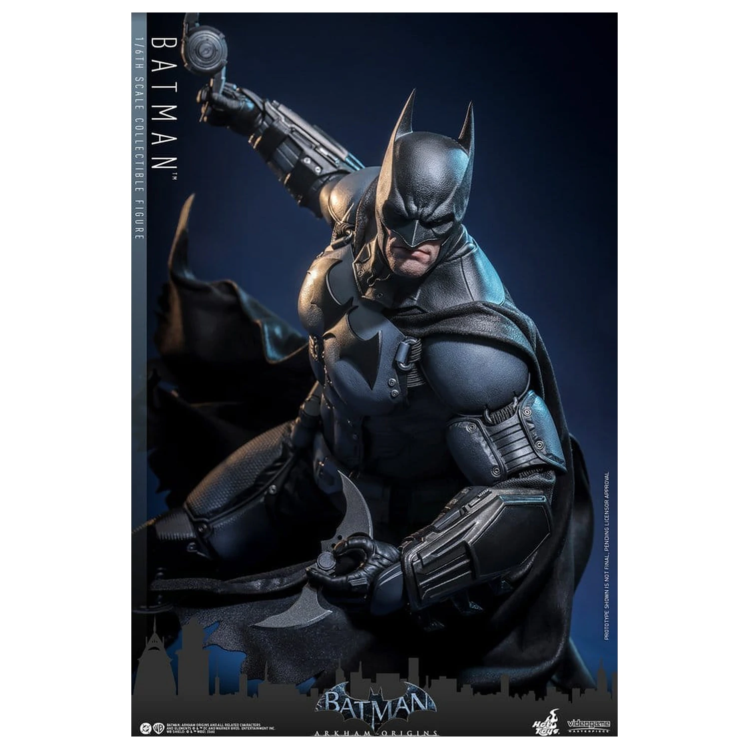 Batman Arkham Origins Videogame Masterpiece Figurina de Actiune 1/6 Batman 33 cm poza produsului