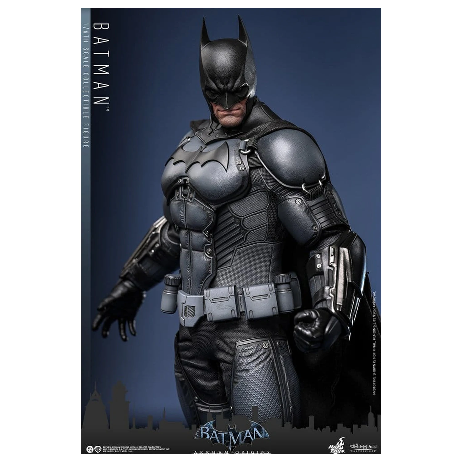 Batman Arkham Origins Videogame Masterpiece Figurina de Actiune 1/6 Batman 33 cm poza produsului