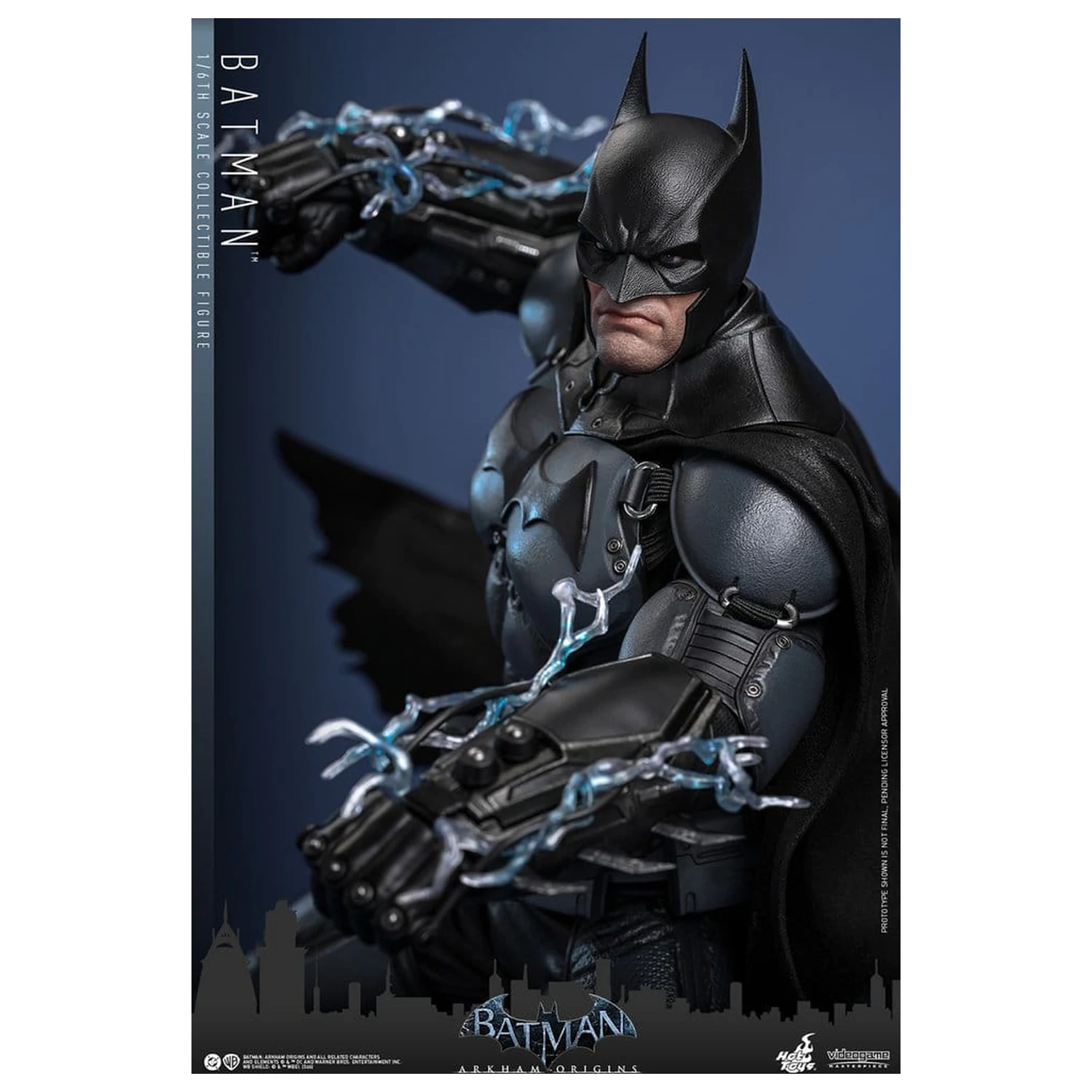 Batman Arkham Origins Videogame Masterpiece Figurina de Actiune 1/6 Batman 33 cm poza produsului