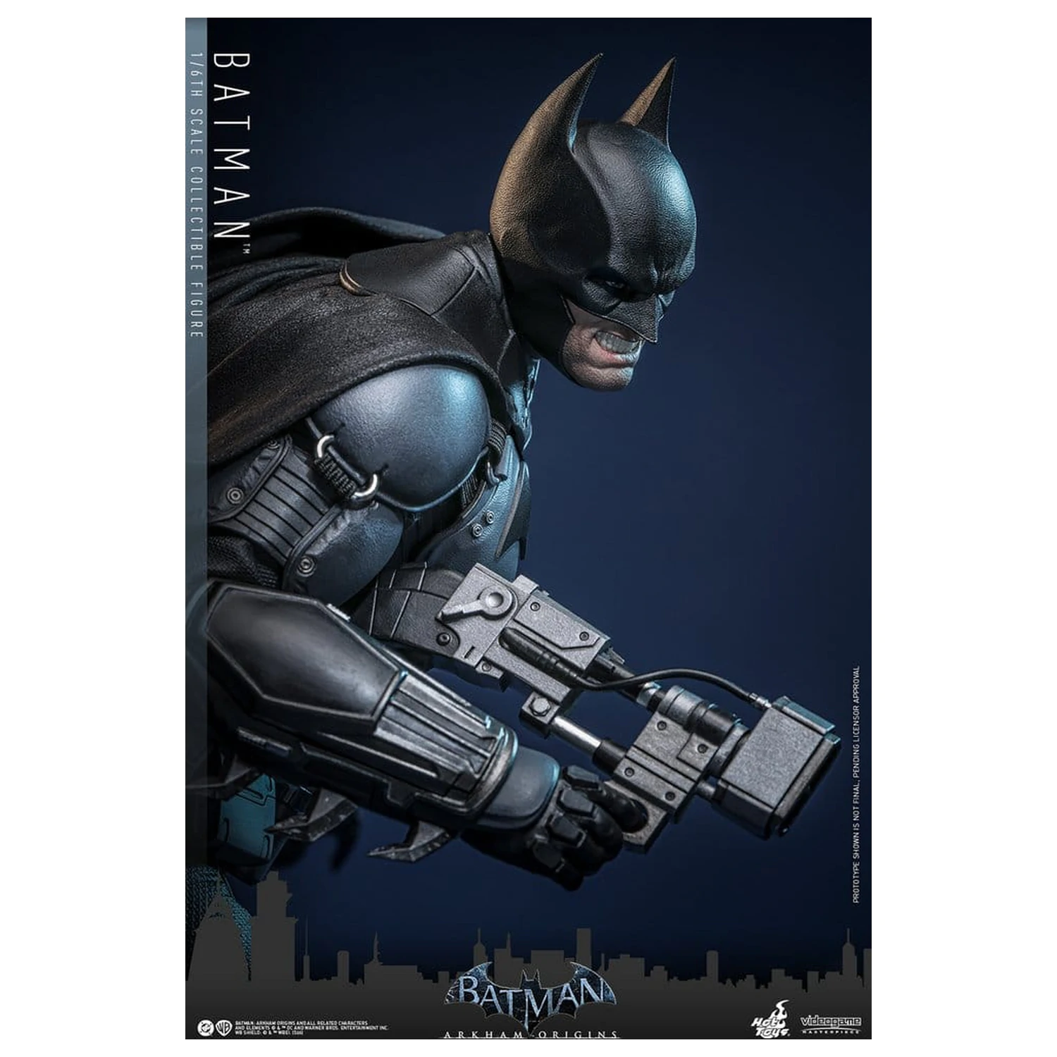 Batman Arkham Origins Videogame Masterpiece Figurina de Actiune 1/6 Batman 33 cm poza produsului