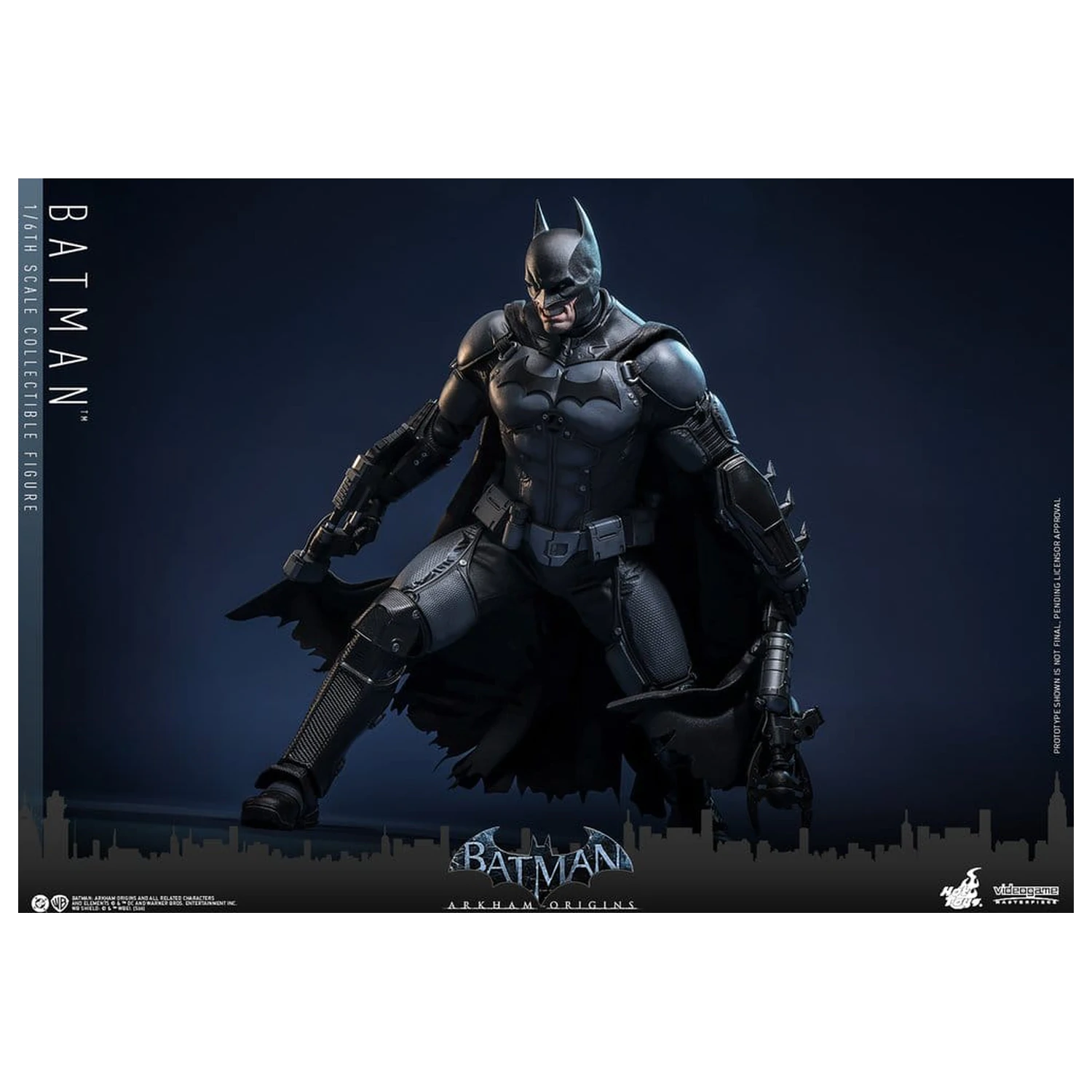 Batman Arkham Origins Videogame Masterpiece Figurina de Actiune 1/6 Batman 33 cm poza produsului