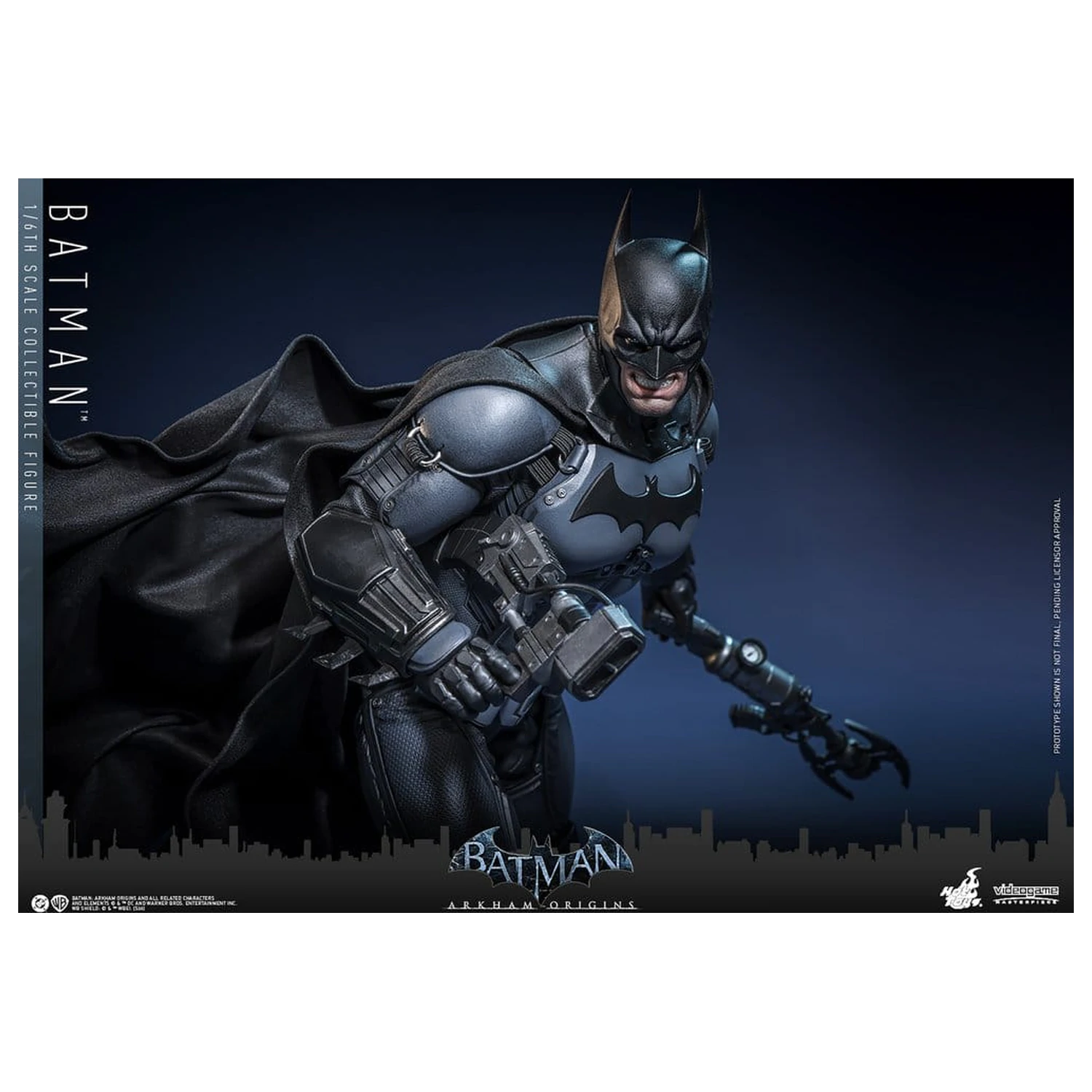 Batman Arkham Origins Videogame Masterpiece Figurina de Actiune 1/6 Batman 33 cm poza produsului