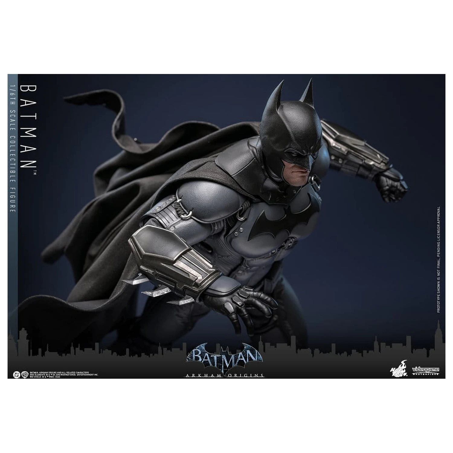 Batman Arkham Origins Videogame Masterpiece Figurina de Actiune 1/6 Batman 33 cm poza produsului