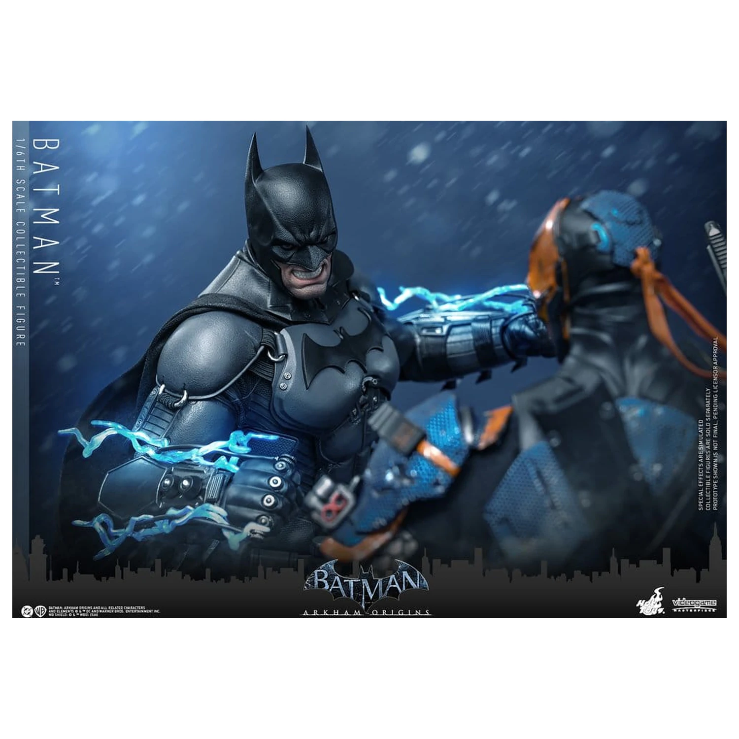 Batman Arkham Origins Videogame Masterpiece Figurina de Actiune 1/6 Batman 33 cm poza produsului