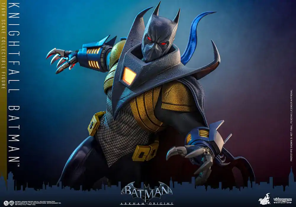 Batman: Arkham Origins Videogame Masterpiece Figurină de acțiune 1/6 Knightfall Batman 32 cm poza produsului