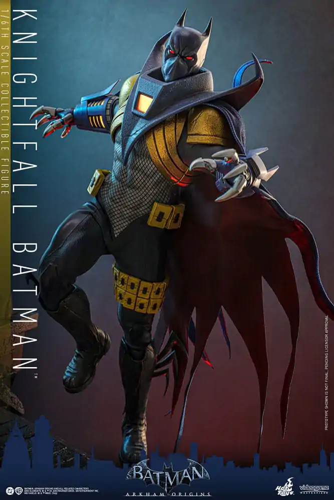 Batman: Arkham Origins Videogame Masterpiece Figurină de acțiune 1/6 Knightfall Batman 32 cm poza produsului