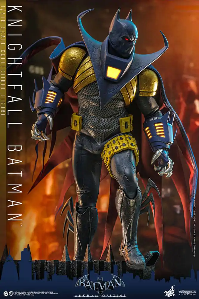 Batman: Arkham Origins Videogame Masterpiece Figurină de acțiune 1/6 Knightfall Batman 32 cm poza produsului