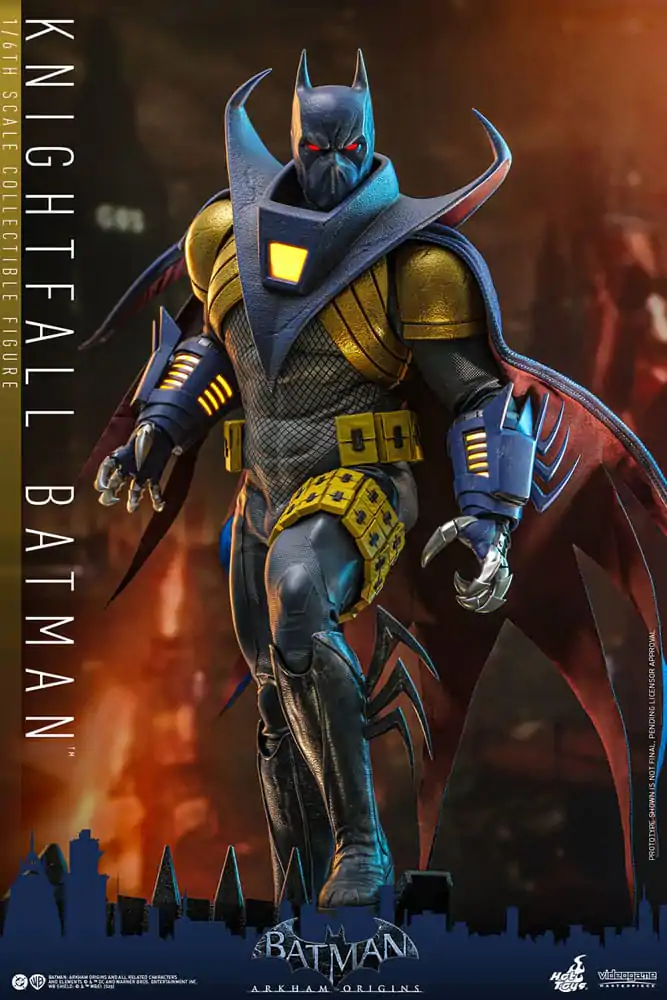 Batman: Arkham Origins Videogame Masterpiece Figurină de acțiune 1/6 Knightfall Batman 32 cm poza produsului