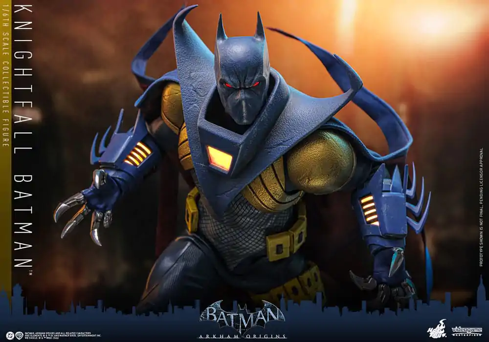 Batman: Arkham Origins Videogame Masterpiece Figurină de acțiune 1/6 Knightfall Batman 32 cm poza produsului