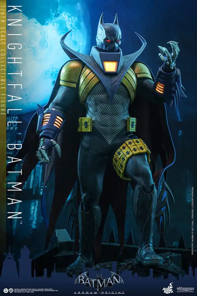 Batman: Arkham Origins Videogame Masterpiece Figurină de acțiune 1/6 Knightfall Batman 32 cm poza produsului