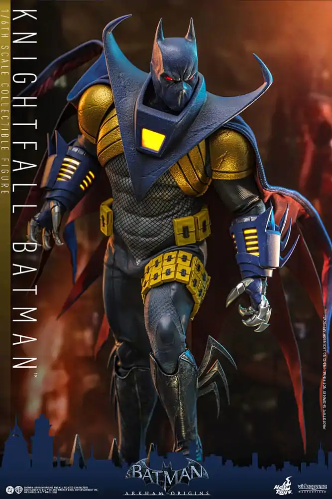 Batman: Arkham Origins Videogame Masterpiece Figurină de acțiune 1/6 Knightfall Batman 32 cm poza produsului