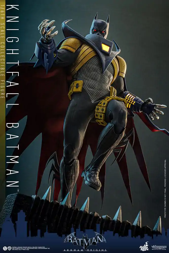 Batman: Arkham Origins Videogame Masterpiece Figurină de acțiune 1/6 Knightfall Batman 32 cm poza produsului