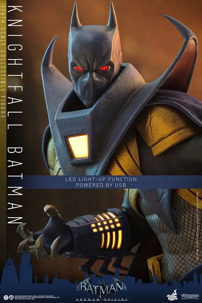 Batman: Arkham Origins Videogame Masterpiece Figurină de acțiune 1/6 Knightfall Batman 32 cm poza produsului