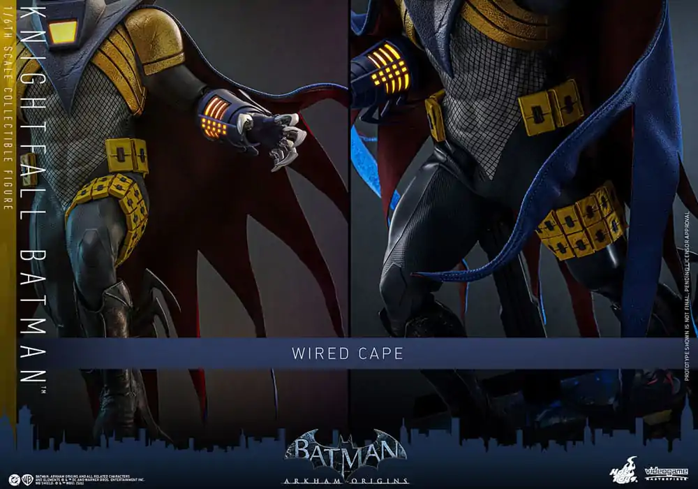 Batman: Arkham Origins Videogame Masterpiece Figurină de acțiune 1/6 Knightfall Batman 32 cm poza produsului